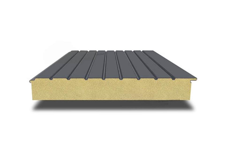Двухслойная сэндвич-панель PIR (ПИР), 1000х100 мм, 0.5 Norman