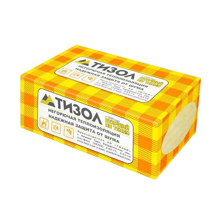 Утеплитель Тизол Фасад 110 230х500х1000
